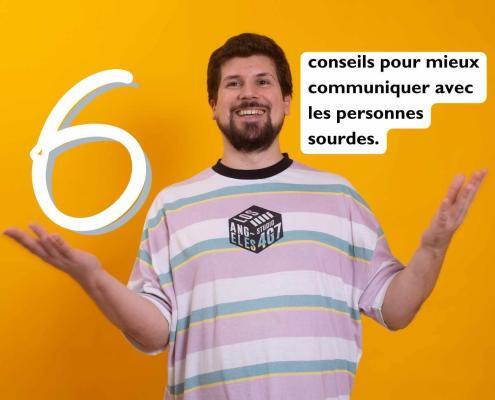 6 conseils pour mieux communiquer avec les personnes sourdes.